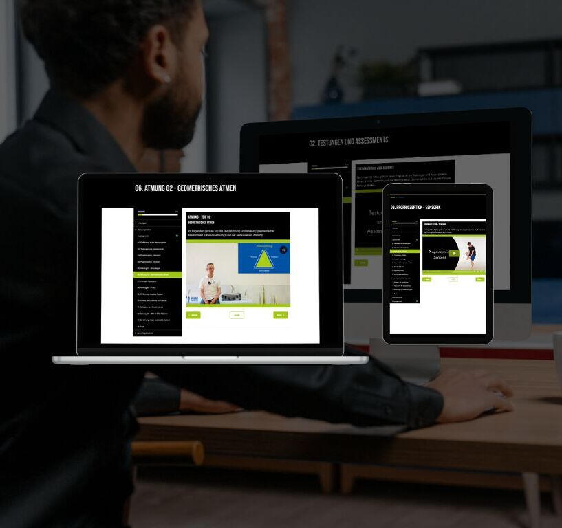 Online Mediathek Die Inhalte der Neuro-Dimension Ausbildung sind als Videoaufzeichnung verfügbar